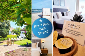 Moderne 1 Zimmer Ferienwohnung im Landhaus Haffkrug mit Terrasse, Gartenblick und Parkplatz in ruhiger Lage